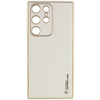 Шкіряний чохол Xshield для Samsung Galaxy S21 Ultra Білий / White (261710) 261710 фото