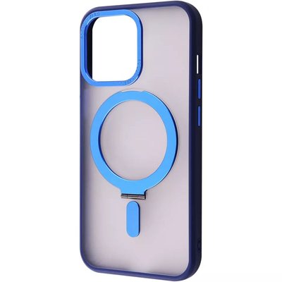 TPU+PC чохол WAVE Attraction case with Magnetic Safe для Apple iPhone 13 Pro Max (6.7") Blue (264874) 264874 фото