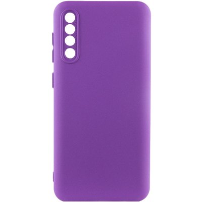Чохол Silicone Cover Lakshmi Full Camera (A) для Samsung Galaxy A50 (A505F) Фіолетовий / Purple (212385) 212385 фото