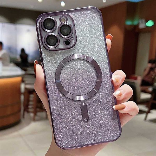 TPU чохол Delight case with MagSafe з захисними лінзами на камеру для Apple iPhone 11 Pro (5.8") Фіолетовий / Purple (261305) 261305 фото