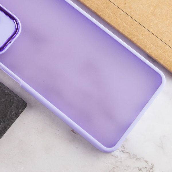 TPU+PC чехол Accent для Xiaomi Redmi Note 12S White / Purple (269998) 269998 фото