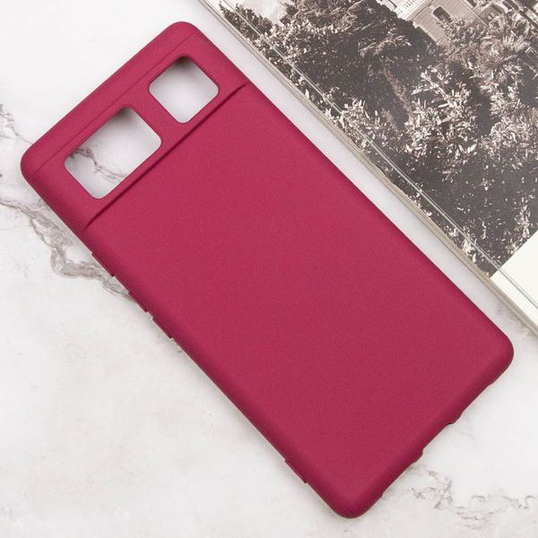 Чохол Silicone Cover Lakshmi (A) для Google Pixel 6 Бордовий / Marsala (266969) 266969 фото