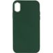 TPU чохол Bonbon Metal Style для для Apple iPhone XR (6.1") Зелений / Army green (215455) 215455 фото 1