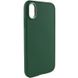 TPU чохол Bonbon Metal Style для для Apple iPhone XR (6.1") Зелений / Army green (215455) 215455 фото 2