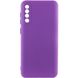 Чохол Silicone Cover Lakshmi Full Camera (A) для Samsung Galaxy A50 (A505F) Фіолетовий / Purple (212385) 212385 фото 1