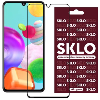 Захисне скло SKLO 3D (full glue) для Samsung Galaxy A34 5G Чорний (247040) 247040 фото