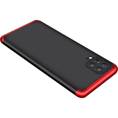 Пластикова накладка GKK LikGus 360 градусів (opp) для Samsung Galaxy M62 Чорний / червоний (181609) 181609 фото