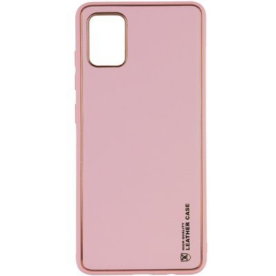 Шкіряний чохол Xshield для Xiaomi Redmi 10 Рожевий / Pink (261774) 261774 фото