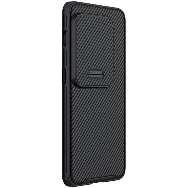 Карбонова накладка Nillkin Camshield (зі шторкою для камери) для OnePlus 10 Pro Чорний / Black (210087) 210087 фото