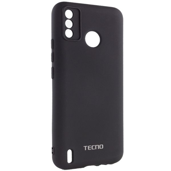 Чохол Silicone Cover My Color Full Camera (A) для TECNO Spark 6 Go Чорний / Black (207172) 207172 фото