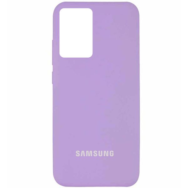 Чохол Silicone Cover Full Protective (AA) для Samsung Galaxy A53 5G Бузковий / Lilac (246724) 246724 фото