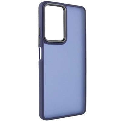 Чохол TPU+PC Lyon Frosted для Samsung Galaxy M54 5G Navy Blue (254968) 254968 фото