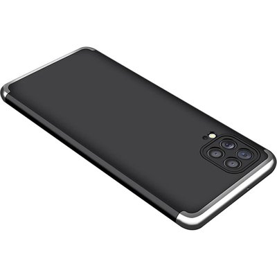 Пластикова накладка GKK LikGus 360 градусів (opp) для Samsung Galaxy M62 Чорний / срібний (181610) 181610 фото