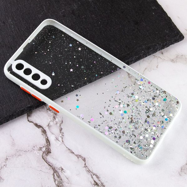 TPU чехол Spangle star с защитой камеры для Samsung Galaxy A50 (A505F) / A50s / A30s Белый (201073) 201073 фото