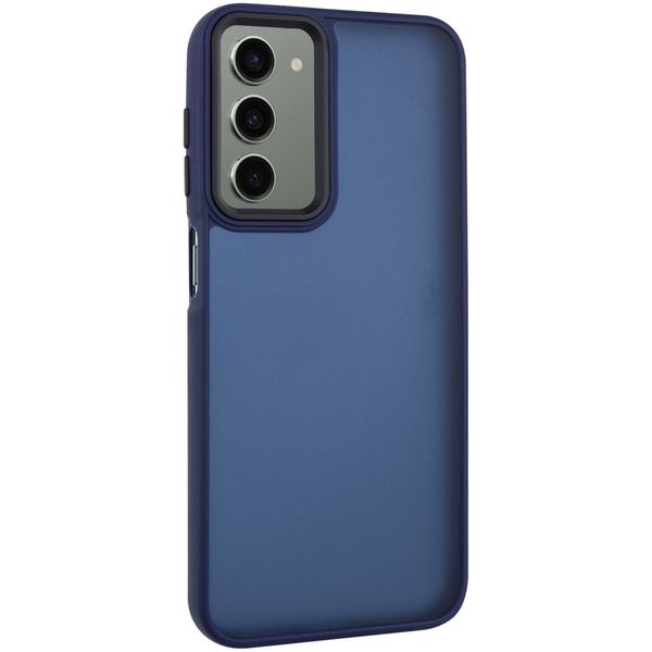 Чохол TPU+PC Lyon Frosted для Samsung Galaxy M54 5G Navy Blue (254968) 254968 фото