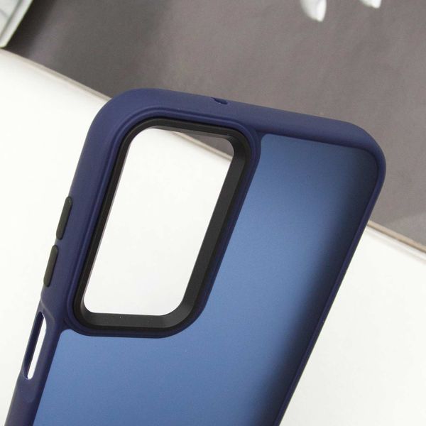 Чохол TPU+PC Lyon Frosted для Samsung Galaxy M54 5G Navy Blue (254968) 254968 фото