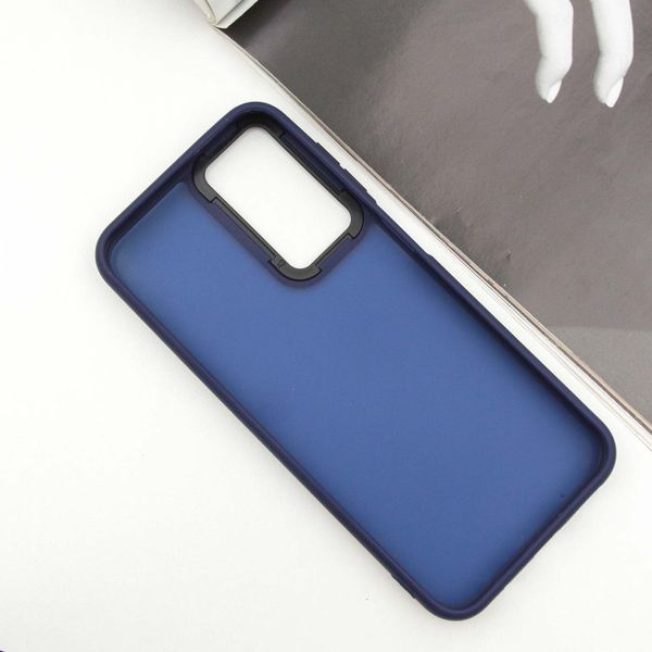 Чохол TPU+PC Lyon Frosted для Samsung Galaxy M54 5G Navy Blue (254968) 254968 фото