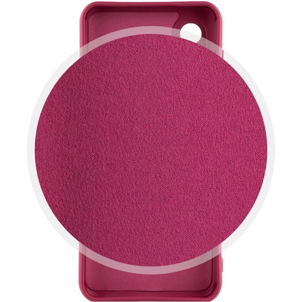 Чохол Silicone Cover Lakshmi Full Camera (A) для Samsung Galaxy S21 Бордовий / Marsala (212453) 212453 фото