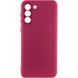 Чохол Silicone Cover Lakshmi Full Camera (A) для Samsung Galaxy S21 Бордовий / Marsala (212453) 212453 фото 1