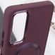 TPU чохол Bonbon Metal Style with MagSafe для Samsung Galaxy S21+ Бордовий / Plum (258588) 258588 фото 5