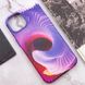 Шкіряний чохол Colour Splash для Apple iPhone 14 Plus (6.7") Purple / Pink (251829) 251829 фото 5