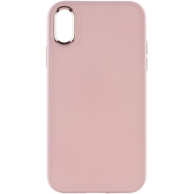 TPU чохол Bonbon Metal Style для для Apple iPhone XR (6.1") Помаранчевий / Grapefruit (215459) 215459 фото