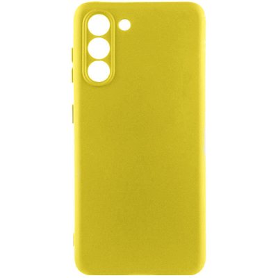 Чохол Silicone Cover Lakshmi Full Camera (A) для Samsung Galaxy S21 Жовтий / Flash (212454) 212454 фото