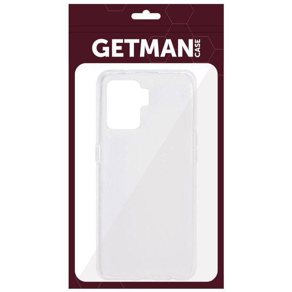 TPU чохол GETMAN Ease logo посилені кути для Oppo Reno 5 Lite Безбарвний (прозорий) (217936) 217936 фото