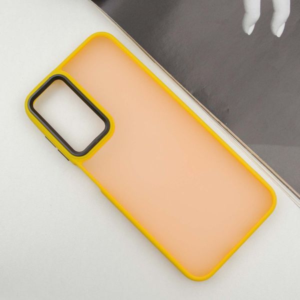 Чохол TPU+PC Lyon Frosted для Samsung Galaxy M54 5G Orange (254969) 254969 фото