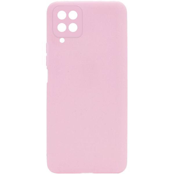 Силіконовий чохол Candy Full Camera для Samsung Galaxy A22 4G Рожевий / Pink Sand (194843) 194843 фото