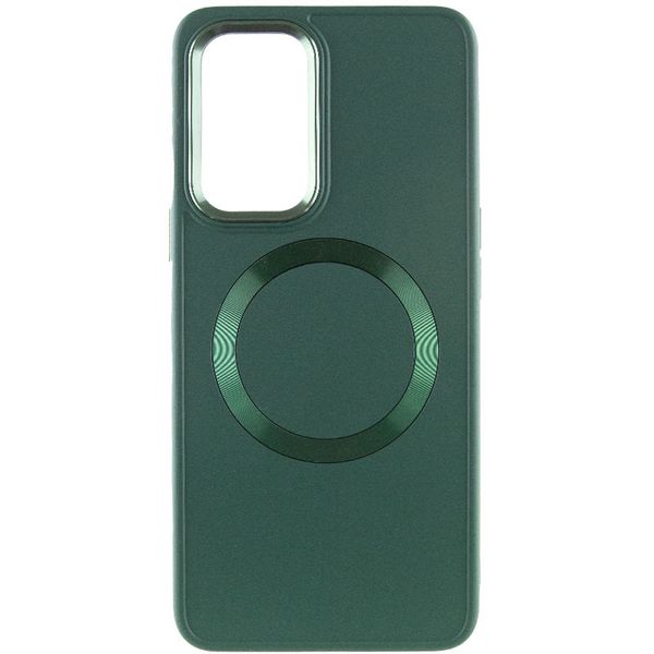 TPU чохол Bonbon Metal Style with MagSafe для OnePlus 9 Pro Зелений / Army Green (258538) 258538 фото