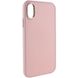 TPU чохол Bonbon Metal Style для для Apple iPhone XR (6.1") Рожевий / Light pink (215459) 215459 фото 2