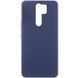 Чехол Silicone Cover Lakshmi (AAA) для Xiaomi Redmi Note 8 Pro Темно-синий / Midnight blue (269887) 269887 фото 1