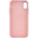 TPU чохол Bonbon Metal Style для для Apple iPhone XR (6.1") Рожевий / Light pink (215459) 215459 фото 3