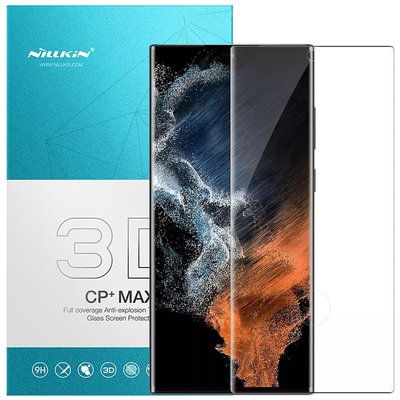 Захисне скло Nillkin (CP+ max 3D) для Samsung Galaxy S23 Ultra Чорний (244668) 244668 фото