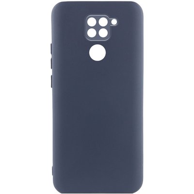 Чохол Silicone Cover Lakshmi Full Camera (A) для Xiaomi Redmi Note 9 4G Синій / Midnight Blue (225770) 225770 фото