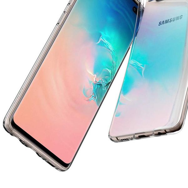 TPU чохол Epic Premium Transparent для Samsung Galaxy S10 Безбарвний (прозорий) (125546) 125546 фото