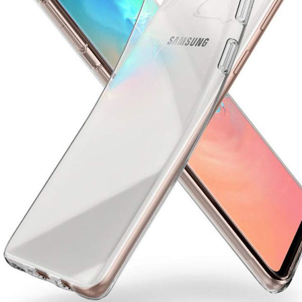 TPU чохол Epic Premium Transparent для Samsung Galaxy S10 Безбарвний (прозорий) (125546) 125546 фото