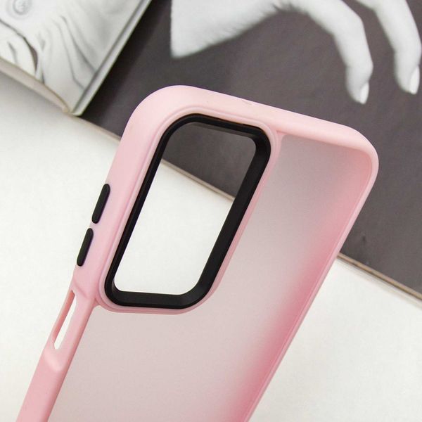 Чохол TPU+PC Lyon Frosted для Samsung Galaxy M54 5G Pink (254970) 254970 фото