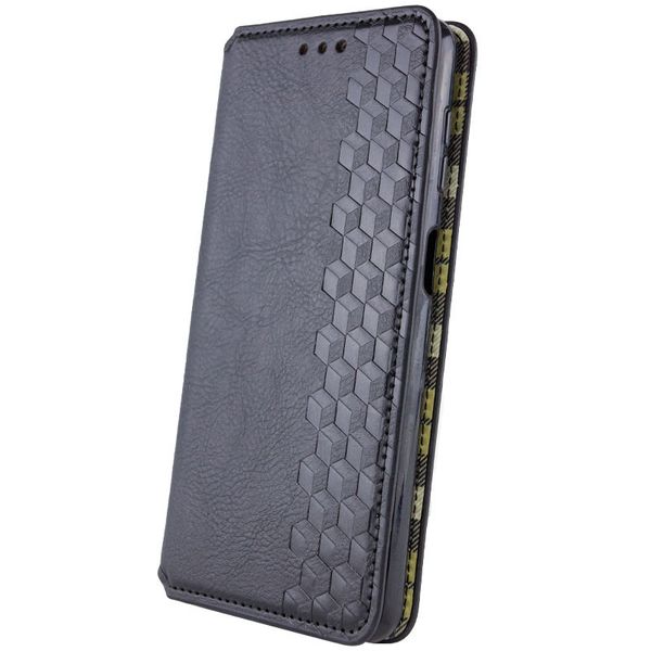 Шкіряний чохол книжка GETMAN Cubic (PU) для Xiaomi 13T Чорний (264711) 264711 фото