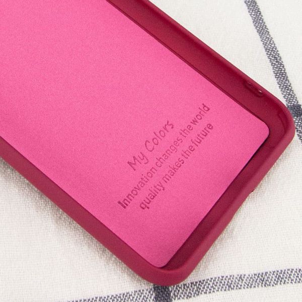 Чехол Silicone Cover My Color Full Camera (A) для Realme C11 (2021) / C20 Бордовый / Marsala (207358) 207358 фото