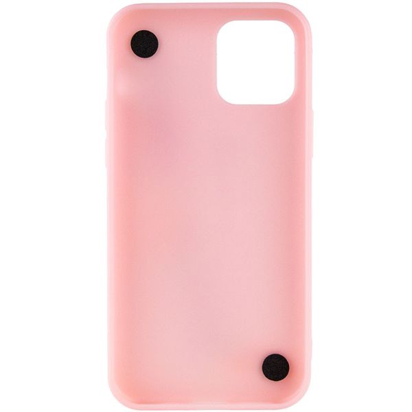 Чохол Chained Heart c підвісним ланцюжком для Apple iPhone 13 mini (5.4") Pink Sand (206991) 206991 фото