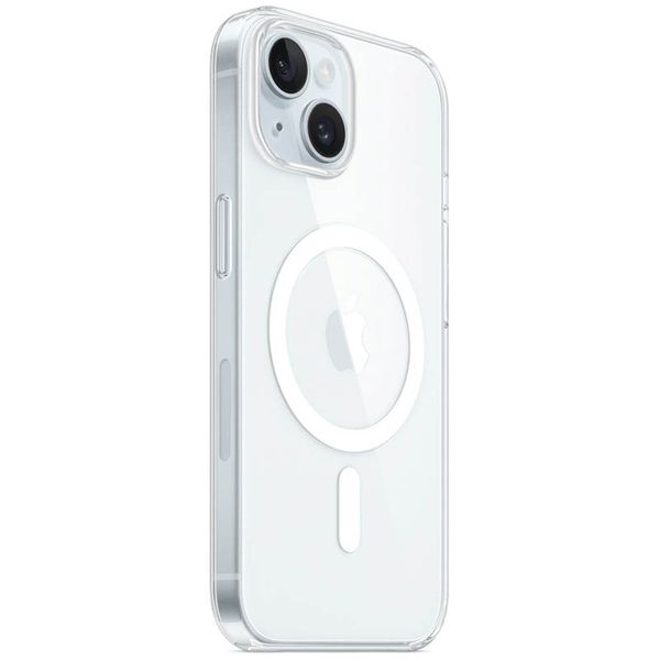 TPU чохол Clear Case with Magnetic safe для Apple iPhone 14 (6.1") Безбарвний (прозорий) (264911) 264911 фото