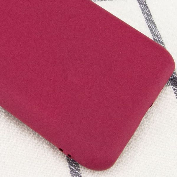 Чохол Silicone Cover My Color Full Camera (A) для Realme C11 (2021) Бордовий / Marsala (207358) 207358 фото