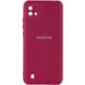 Чохол Silicone Cover My Color Full Camera (A) для Realme C11 (2021) Бордовий / Marsala (207358) 207358 фото 1