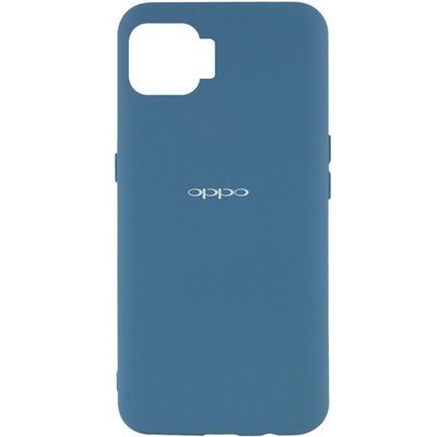 Чохол Silicone Cover My Color Full Protective (A) для Oppo A73 Синій / Navy blue (165994) 165994 фото
