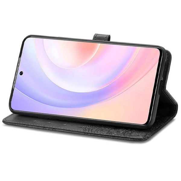 Шкіряний чохол (книжка) Art Case з візитницею для TECNO Spark 6 Go Чорний (183041) 183041 фото