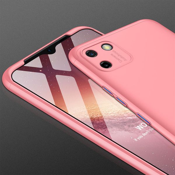 Пластикова накладка GKK LikGus 360 градусів (opp) для Realme C11 Рожевий / Rose Gold (145098) 145098 фото