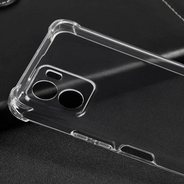 TPU чохол GETMAN Ease logo посилені кути Full Camera для Vivo Y15s Безбарвний (прозорий) (283766) 283766 фото