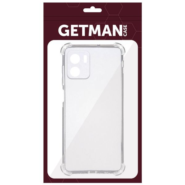 TPU чехол GETMAN Ease logo усиленные углы Full Camera для Vivo Y15s Бесцветный (прозрачный) (283766) 283766 фото